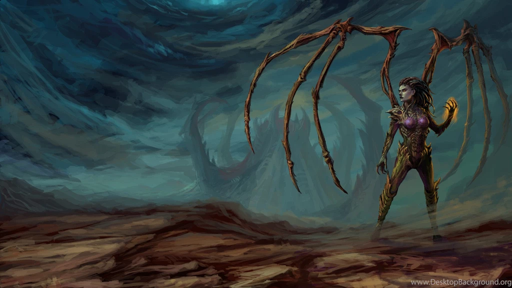 Wallpapers Kerrigan Heart Of The Swarm 1920x1080