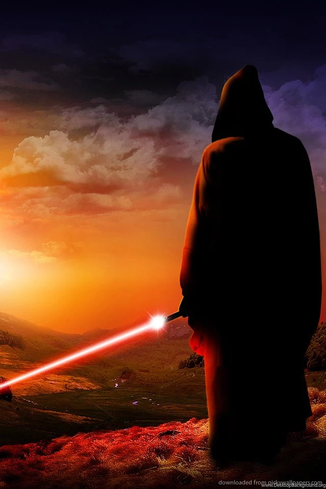 Download Lone Sith In The Desert Wallpapers For iPhone 4