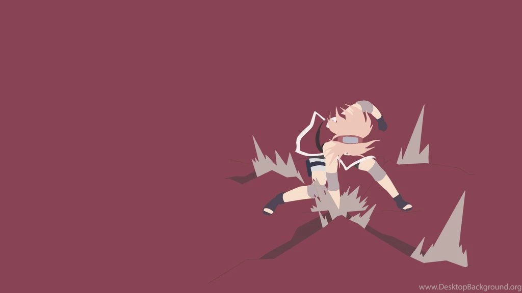 Sakura Haruno (The Last) Minimalist Wallpapers By Douglaaz On ...