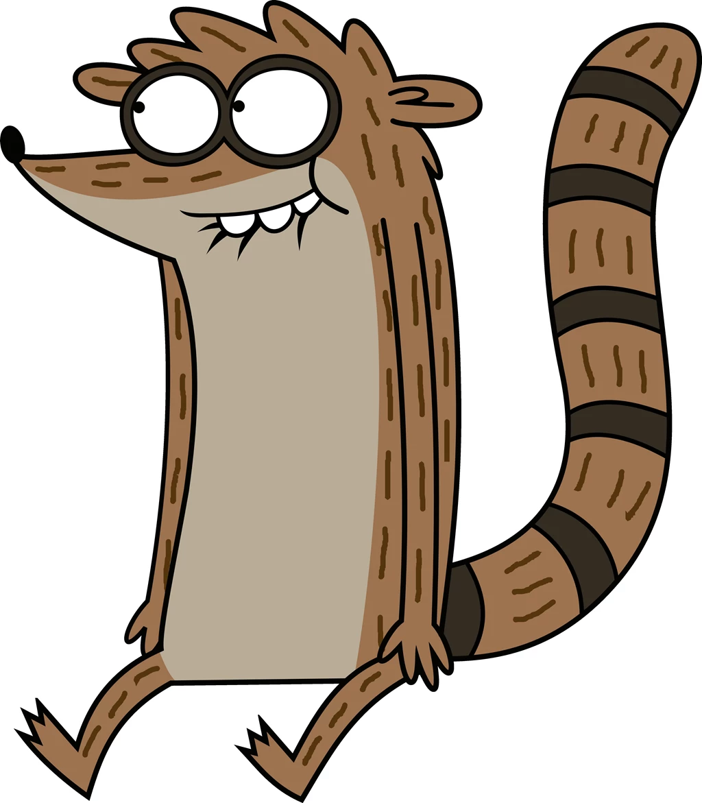 Rigby On A Snow Mobile By Gamefan6219 On DeviantArt
