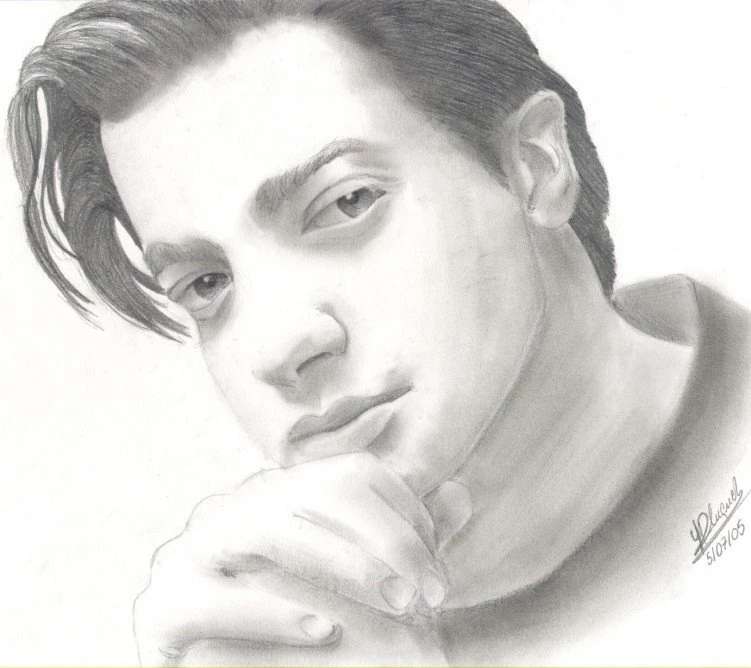 Wallpapers Art Pencil > Wallpapers Portraits Brendan Fraser By ...