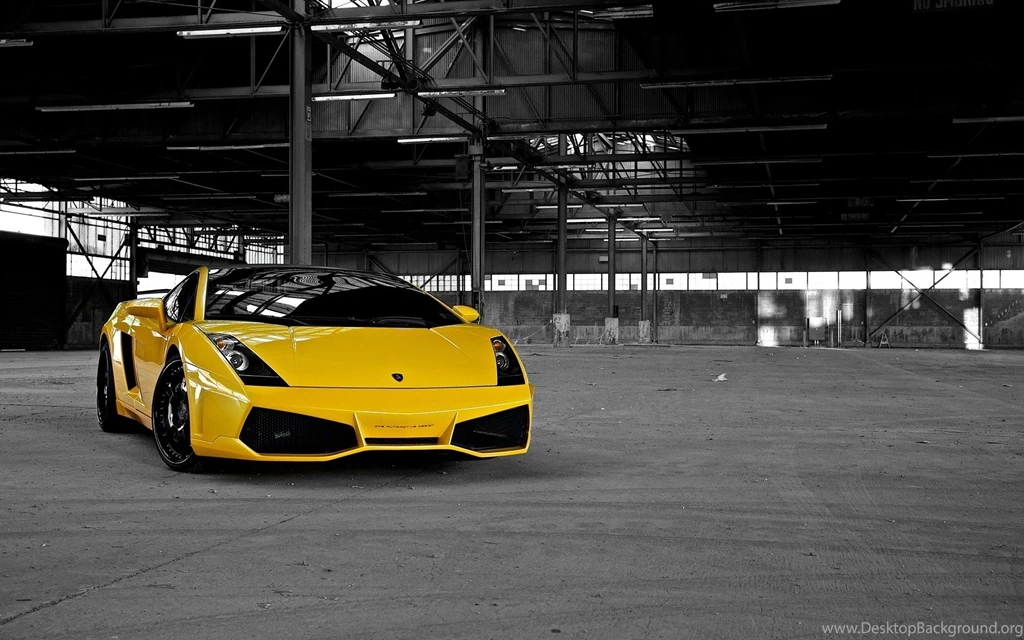 Yellow Lamborghini Murchi Wallpapers Desktop