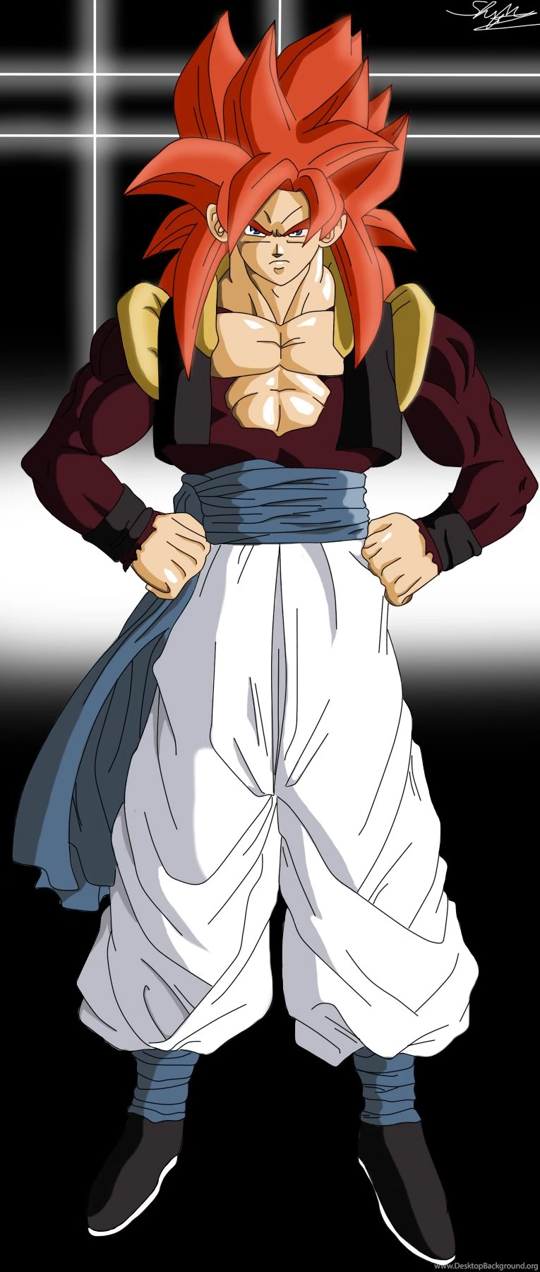 Gogeta SSJ4 By ShynTheTruth On DeviantArt