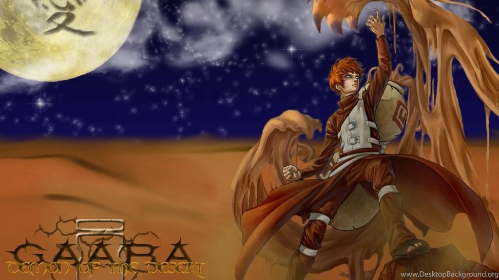 Gaara Demon Of The Desert Hd Wallpapers (