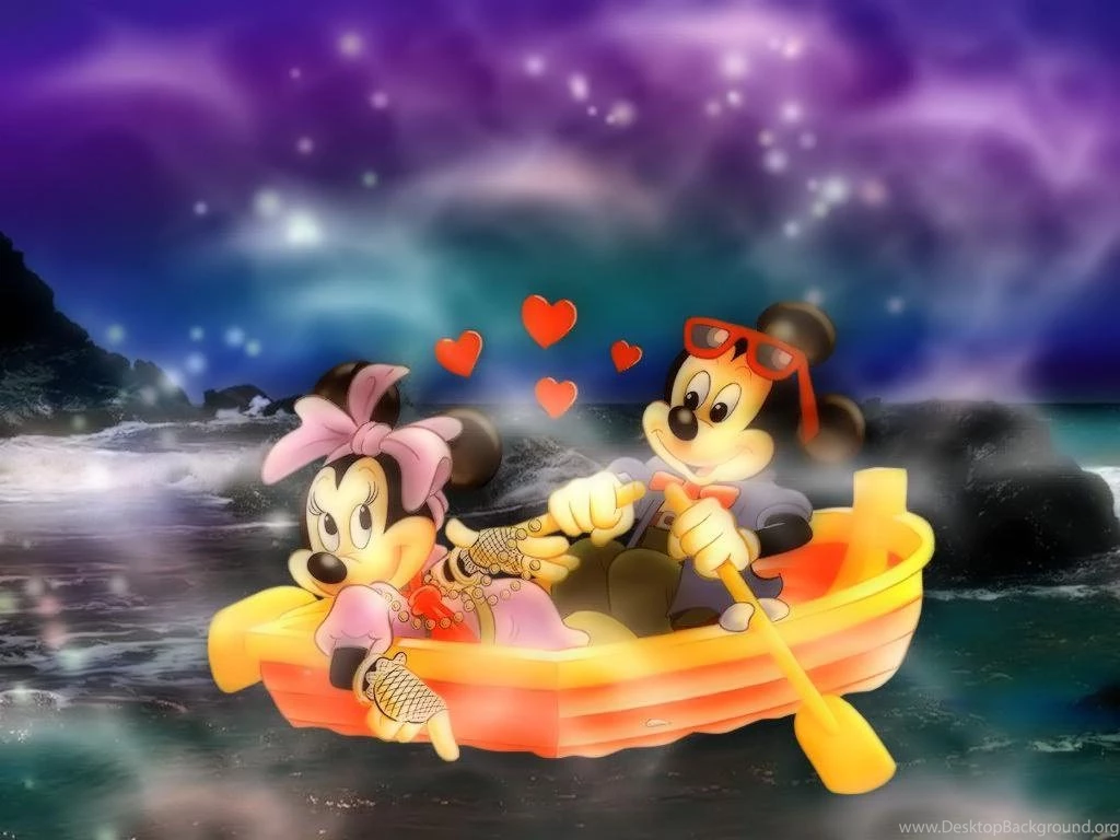 Rica Rica Wallpapers: Mickey And Minnie Mouse Wallpapers