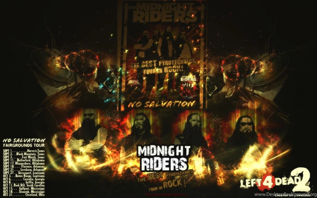 Left 4 Dead 2 Midnight Riders Fan Art By Kingsess Widescreen ...