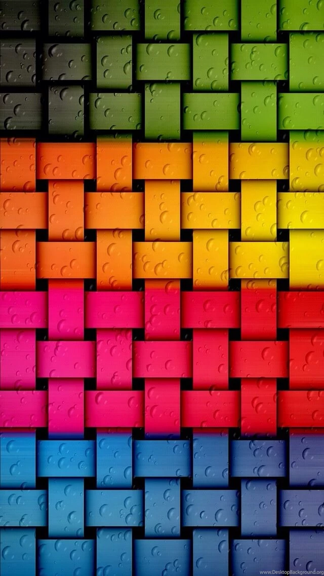 Colorful Weave iPhone 5 Wallpapers (640x1136)