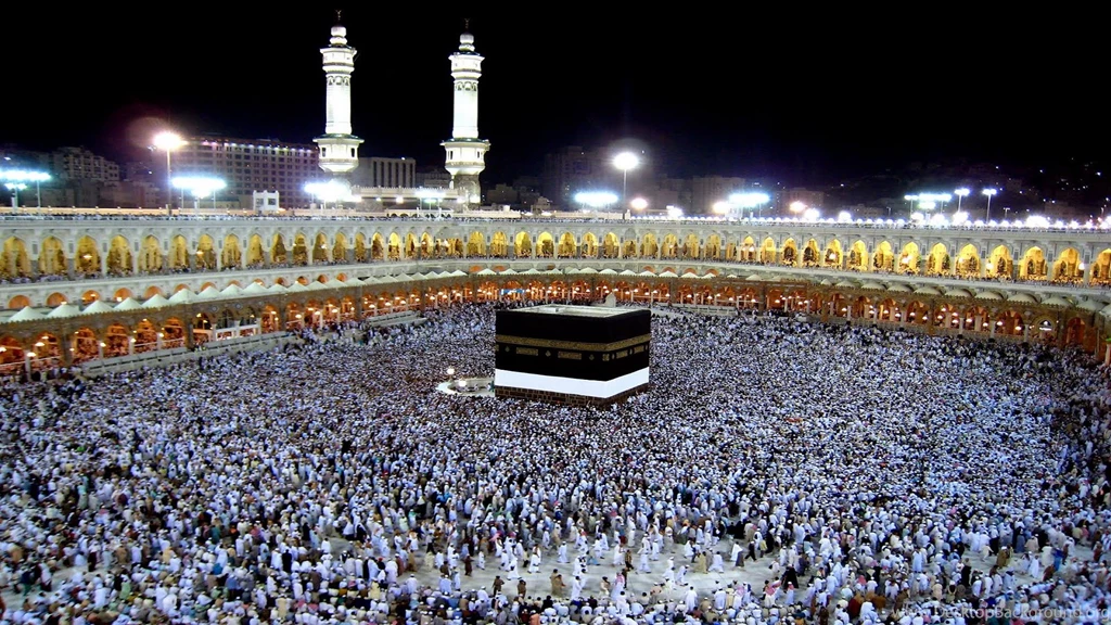 Night beautiful scene in makkah wallpapers free hd