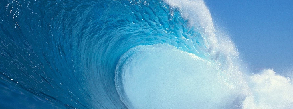 Download Wallpapers, Download Ocean Waves 3200x1200 Wallpapers High ...