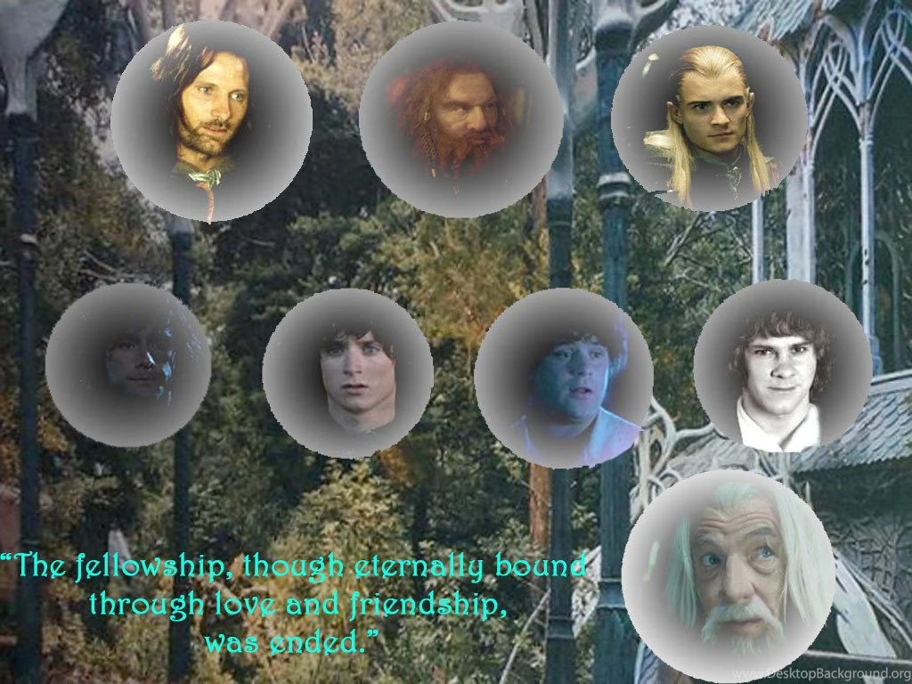 Fellowship Of The Ring The Nine Walkers Wallpapers (22588605 ...