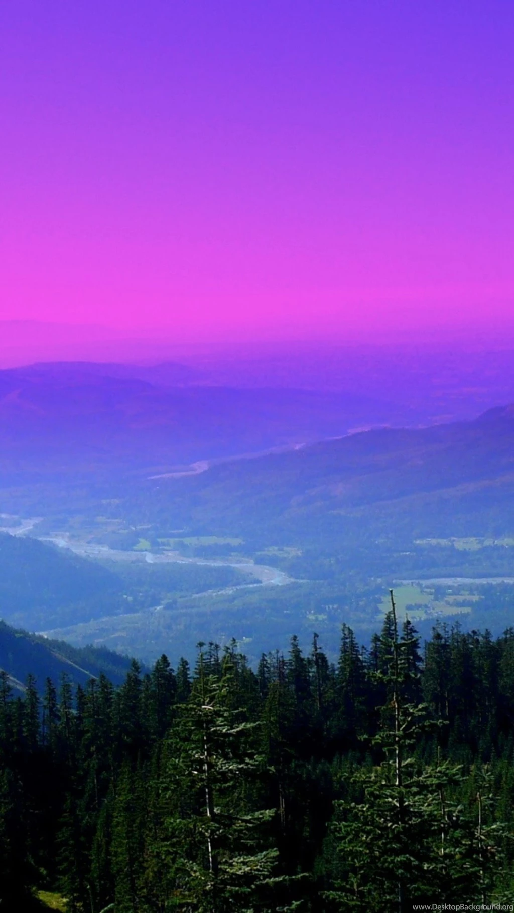 Pink Sky iPhone 5 Wallpapers