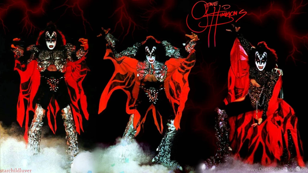 Gene Simmons God Of Thunder Wallpapers (38345832) Fanpop
