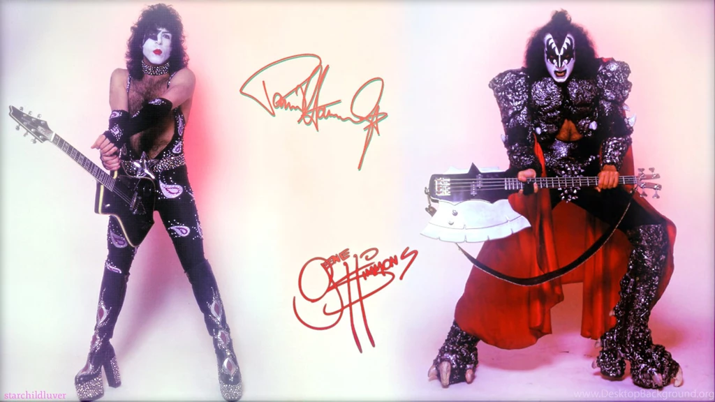 Gene Simmons And Paul Stanley God Of Thunder Wallpapers (38382508 ...