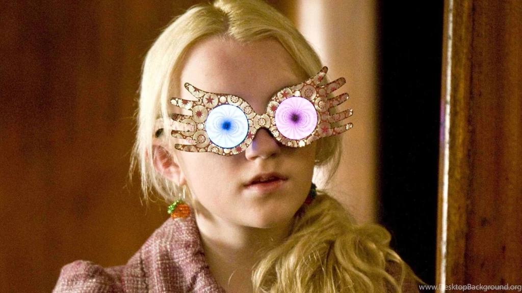 Download 1920x1080 Luna Lovegood In A Strange Glasses Wallpapers