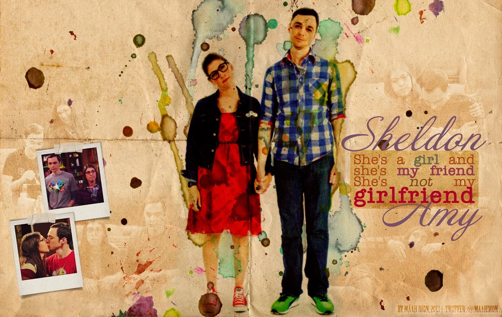 Sheldon And Amy (Shamy) Wallpapers By Maahdion On DeviantArt
