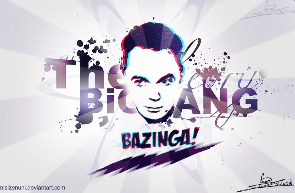 DeviantArt: More Like Sheldon Cooper Wallpapers Bazinga By Nisizenuni