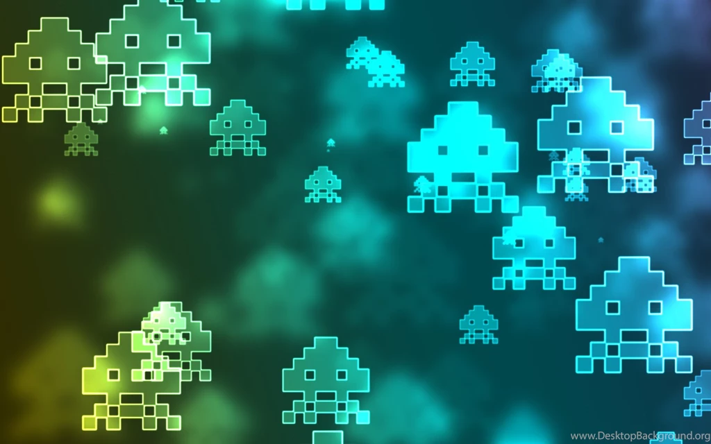 Space Invaders Retro Games Returns Left