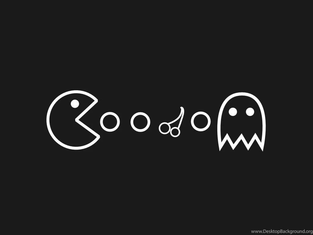Minimalism, Pacman, Simple Background, Video Games, Retro Games ...