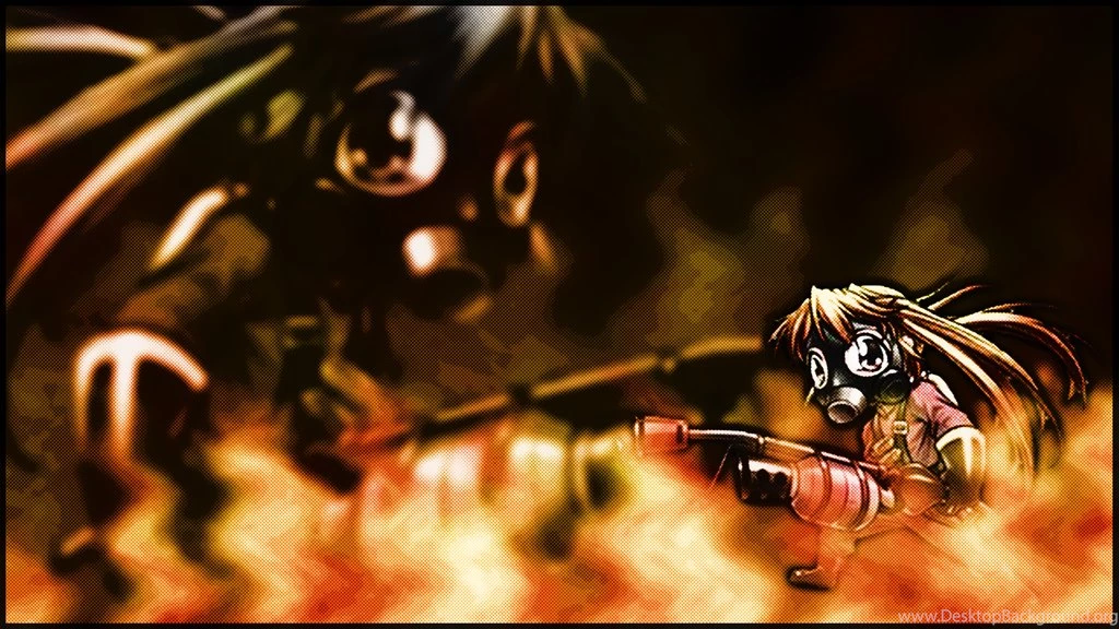 Chibi Pyro Wallpapers By AMKitsune On DeviantArt