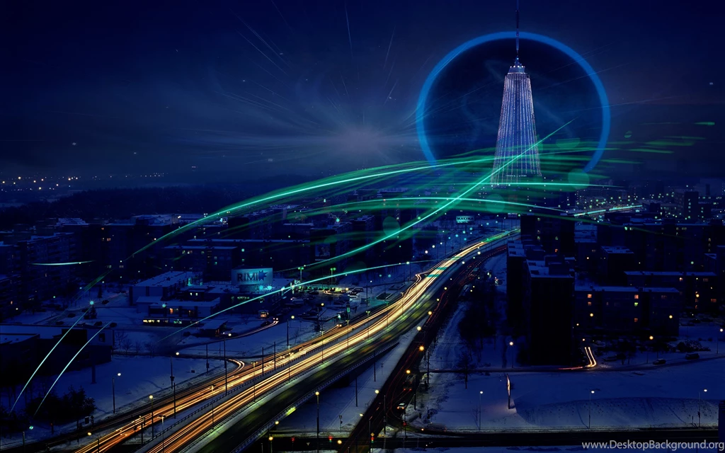 Tower Buildings Night Timelapse Cities Wallpapers