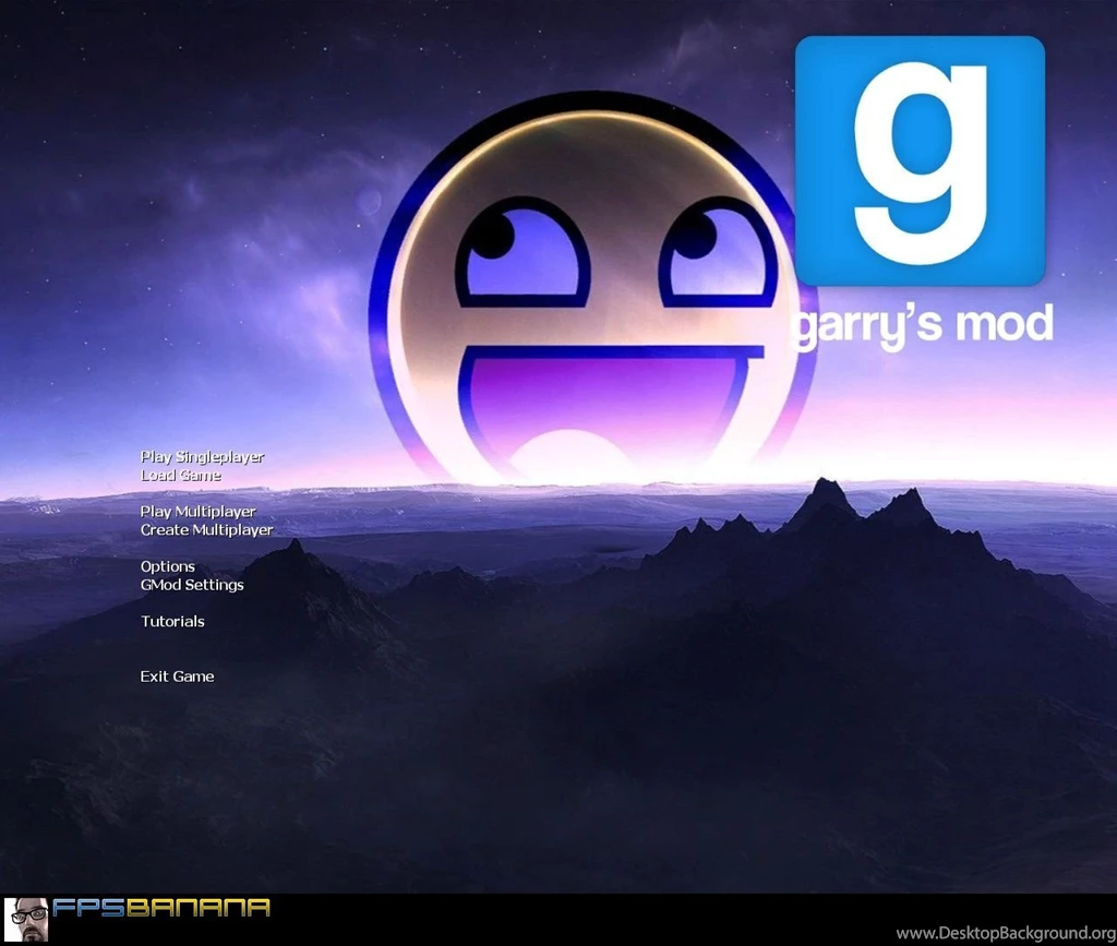 Smiley Backgrounds (Garry's Mod > GUIs > Menu Backgrounds) GAMEBANANA