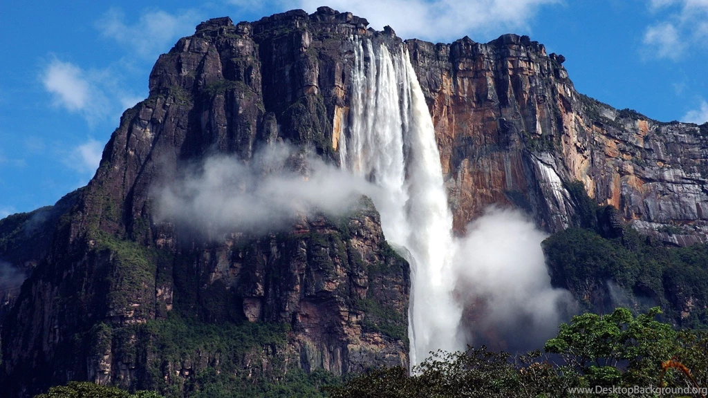 Angel Falls, Venezuela, Waterfall, Nature, Landscape, Mountain ...