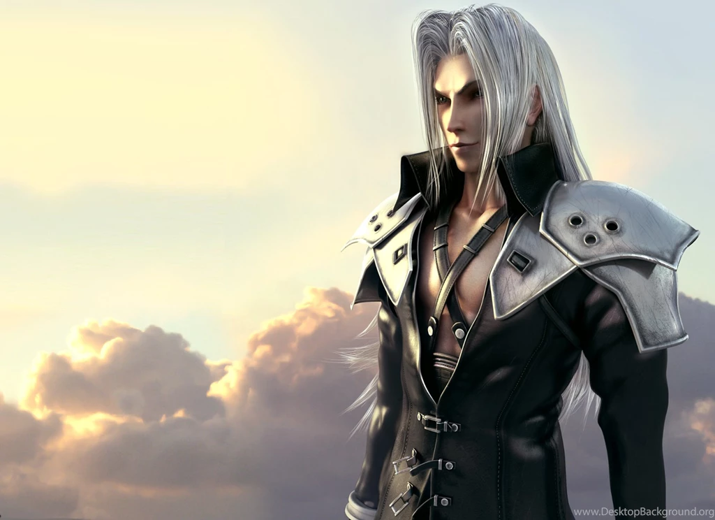 Final Fantasy 7 ABSTRACT SEPHIROTH Typta.com