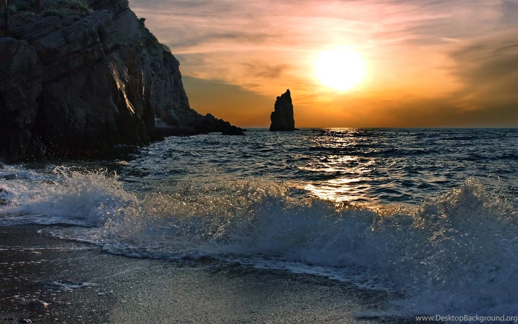 Water Sunset Nature Wallpapers (
