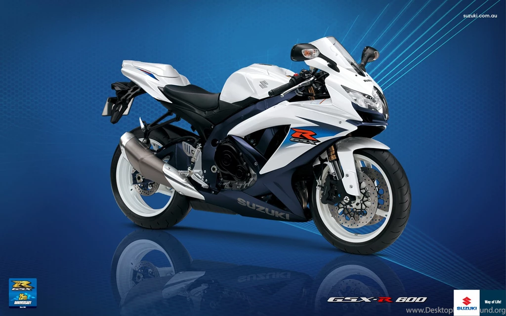 Suzuki, GSX R 600, K8, Suzuki, Gixer, White, Moto, Sportbike ...