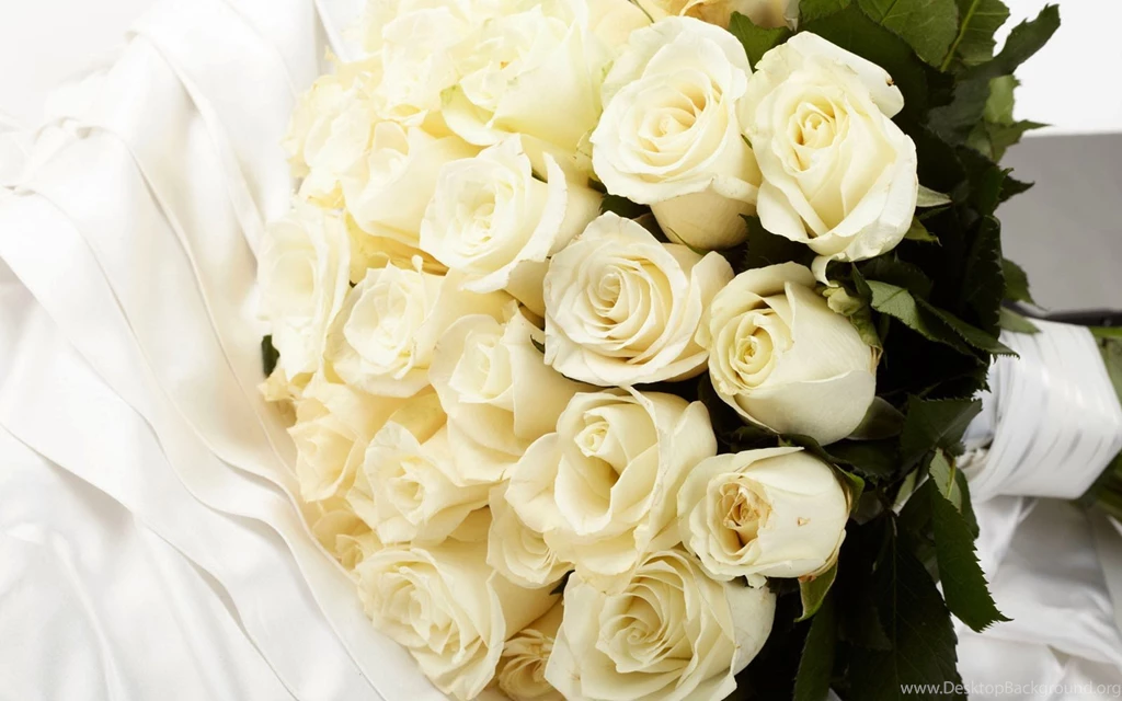 Wallpapers: White Rose Bouquet Wallpapers
