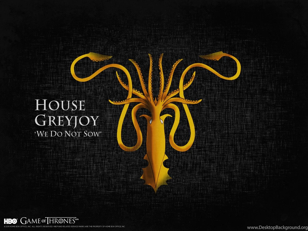 House Greyjoy Game Of Thrones Wallpapers (31246368) Fanpop