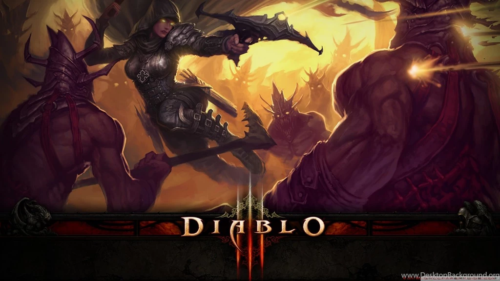 Diablo III Demon Hunter HD Desktop Wallpapers : High Definition ...