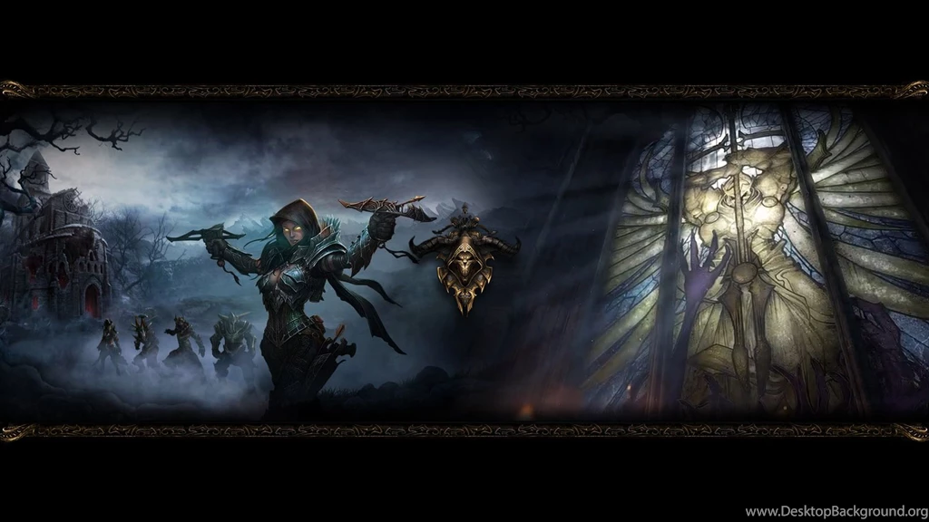 Diablo 3 Demon Hunter Wallpapers Scribble By Nervaa On DeviantArt