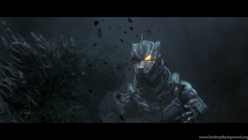 Godzilla Vs Spacegodzilla Wallpaper Backgrounds Ndemok.com