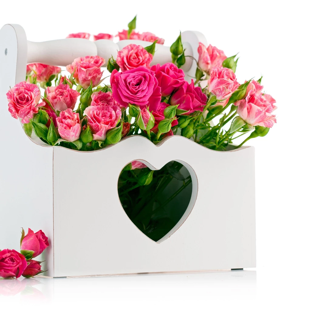 Wallpaper: Design, Roses, Bouquets, Baskets, Unique, Flowers Wallpapers