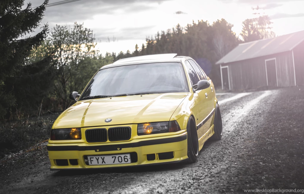 BMW E36 325 Black stance Wallpapers HD. Free Desktop Backgrounds ...