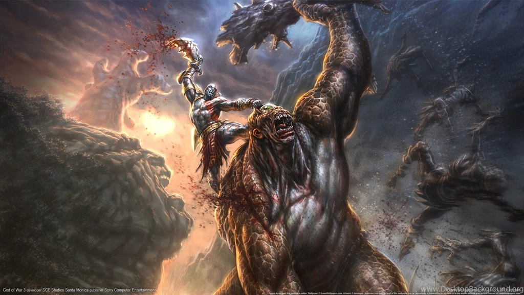 Widescreen God Of War On Art Org Wallpaper, HQ Backgrounds