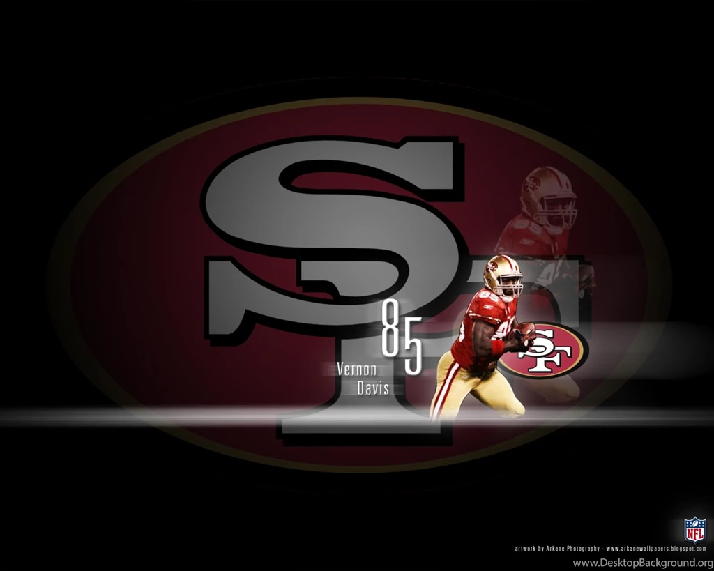 Arkane NFL Wallpapers: Vernon Davis San Francisco 49ers