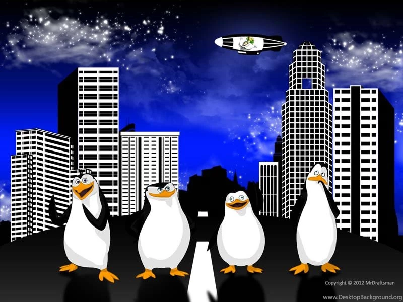 DeviantArt: More Like The Penguins Of Madagascar Desktop Wallpapers ...
