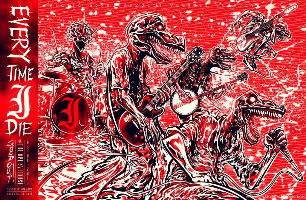 Screenprint: Every Time I Die By Milestsang On DeviantArt