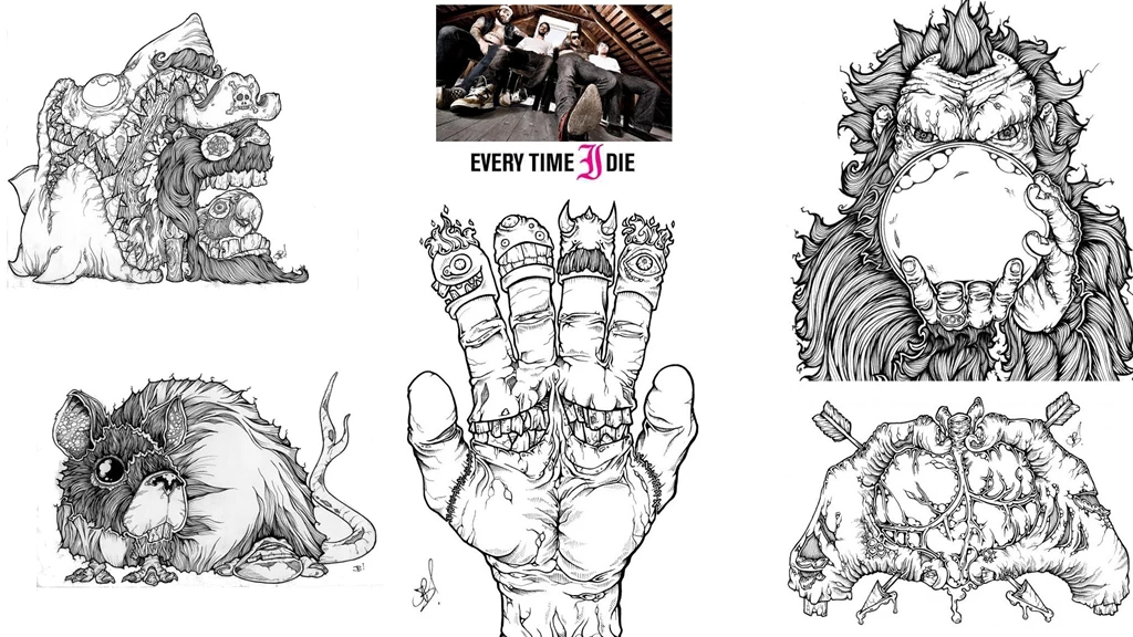 Every Time I Die (Jordan Buckley Art) : Desktop And Mobile ...