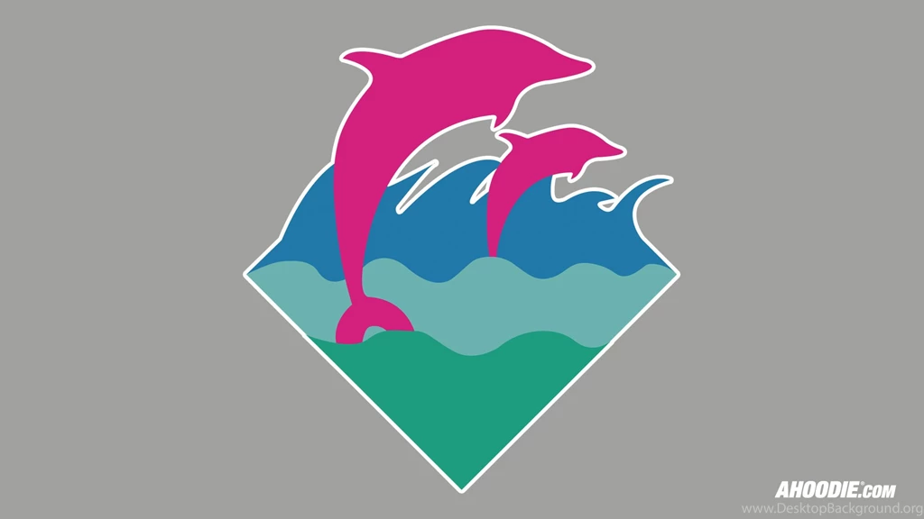 Picture For > Pink Dolphins Wallpapers