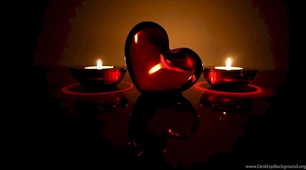 Candle, Red, Love, Romantic, Hd, Wallpapers