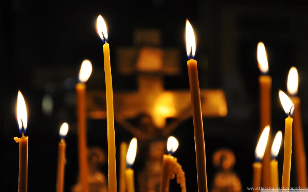 Download Church Candles Wallpapers Wallpapers Printed