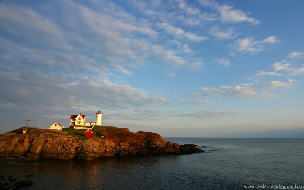 Resolution, Background, Island, Lighthouse, Wallpapers, Photo ...