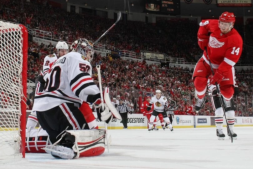 Red Wings Vs. Blackhawks 04/07/2012 Chicago Blackhawks Photos