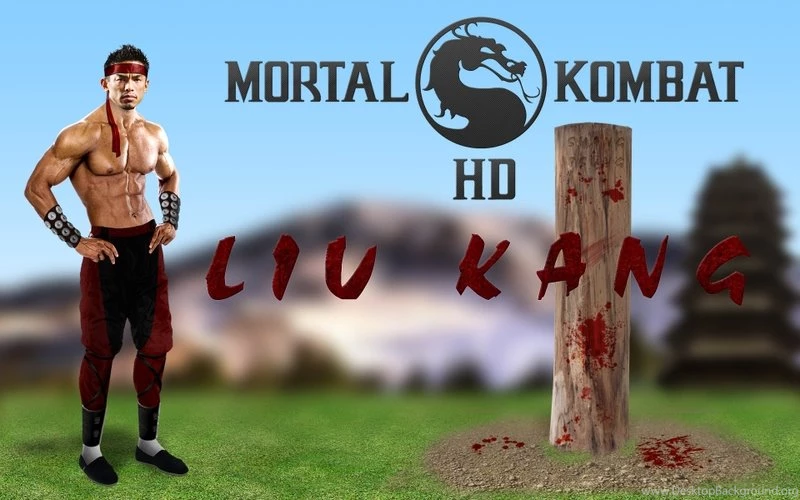 Mortal Kombat Liu Kang Mortal Kombat Logo 1920x1200 Wallpapers ...