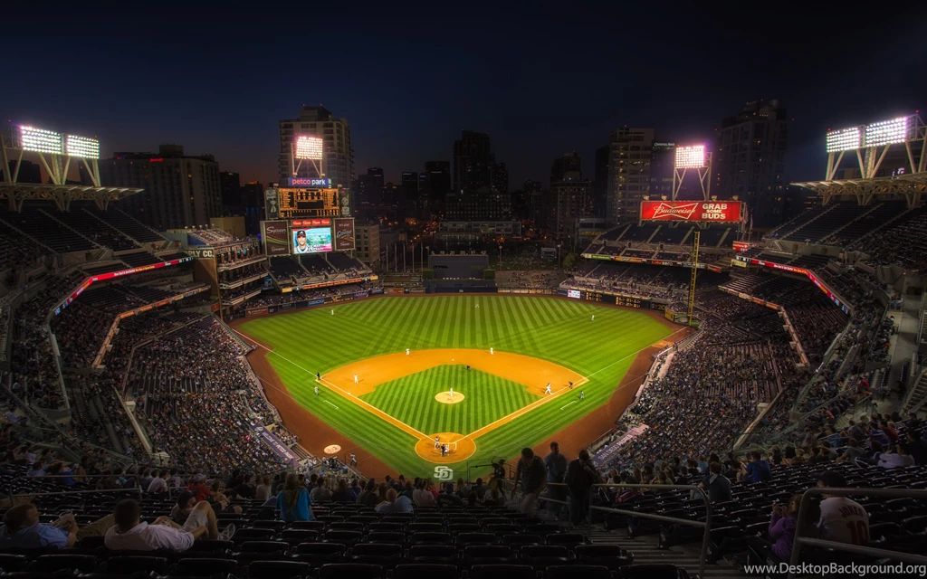 San Diego Padres Stadium Night San Diego Padres Petco Park ...