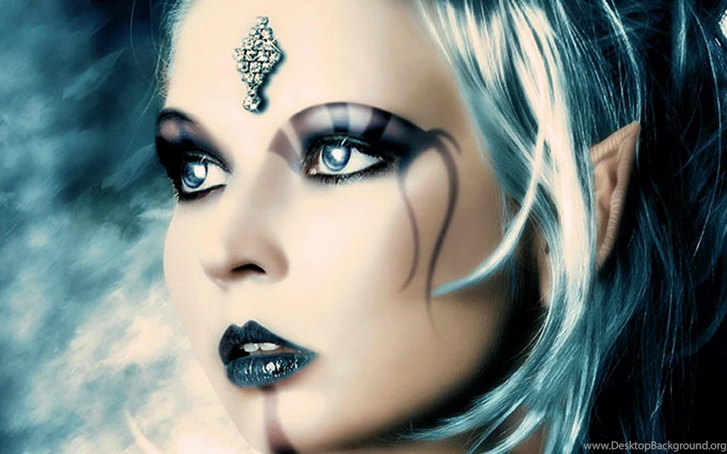 BLUE ELF WALLPAPER   (