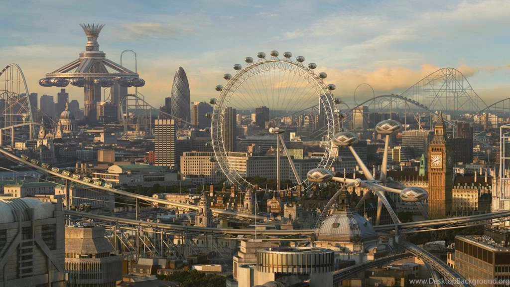 Future, City, Scenery, Background, Wallpaper, Other (
